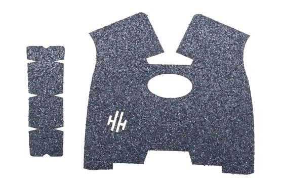 Handleit Grips Elite Series Grips are rubber and fit Magpul MIAD pistol grips